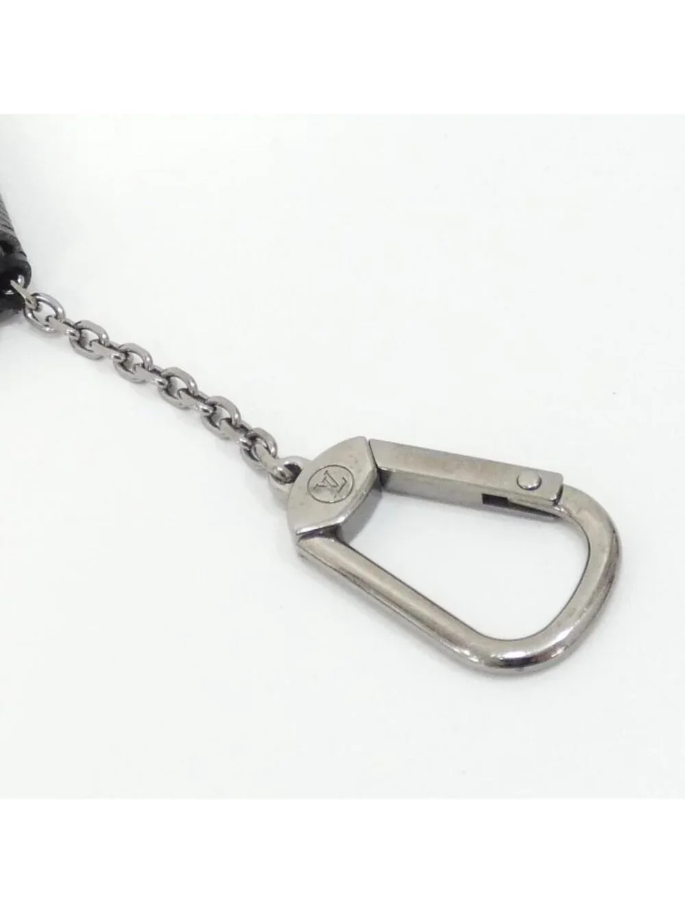 Louis Vuitton Monogram Eclipse Reverse Card Key Case Pochette Cles Coin &